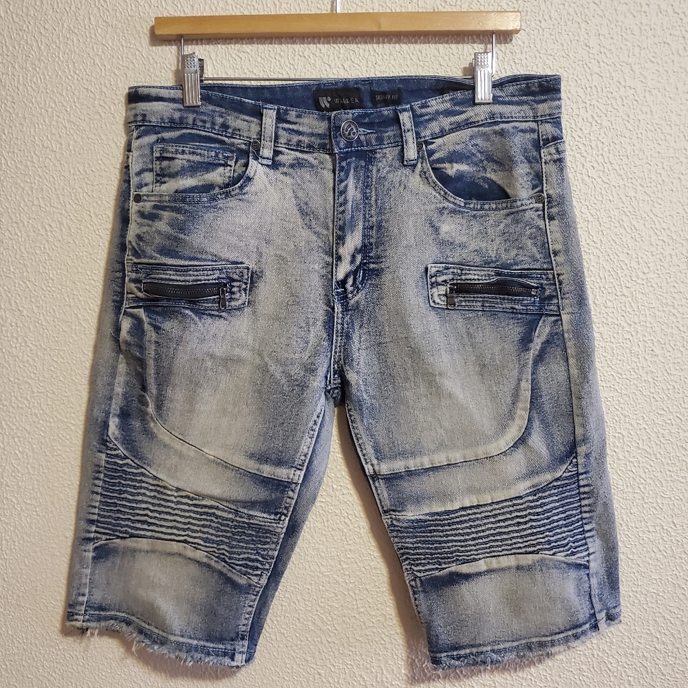 Men's Slim Fit Jean Shorts